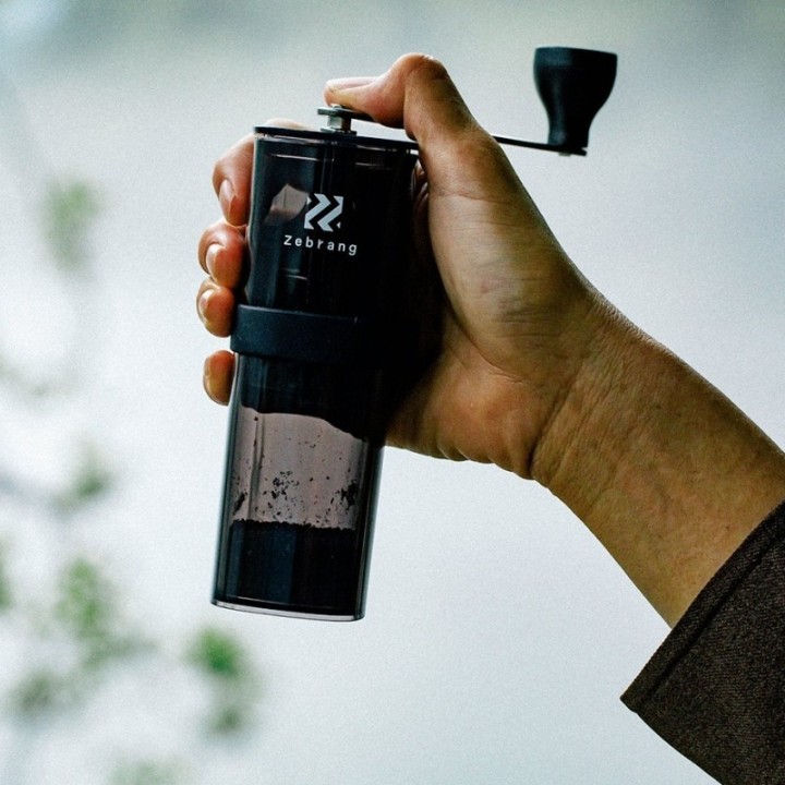 Hario Zebrang Manuel Kaffemølle Sort