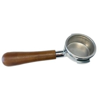 Rancilio Silvia Portafilter Træ Inkl. Dobbelt Udløb