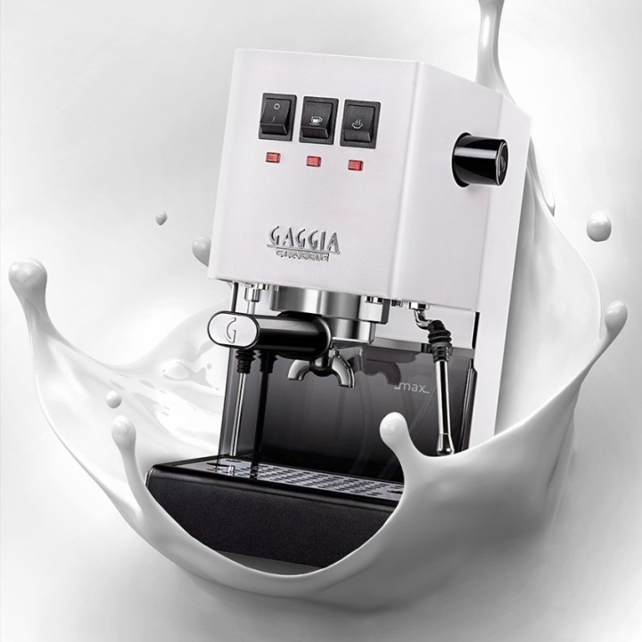 Gaggia Classic E24 Hvid Espressomaskine