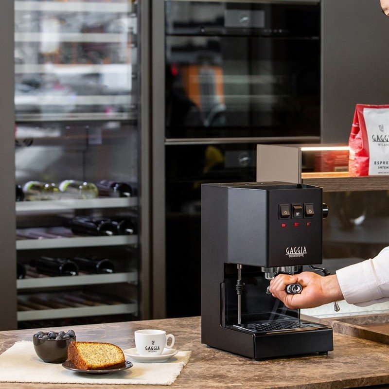 Gaggia Classic E24 Sort Espressomaskine