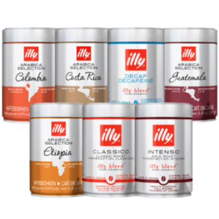 Illy Mixpakke 1,75kg Hele kaffebønner