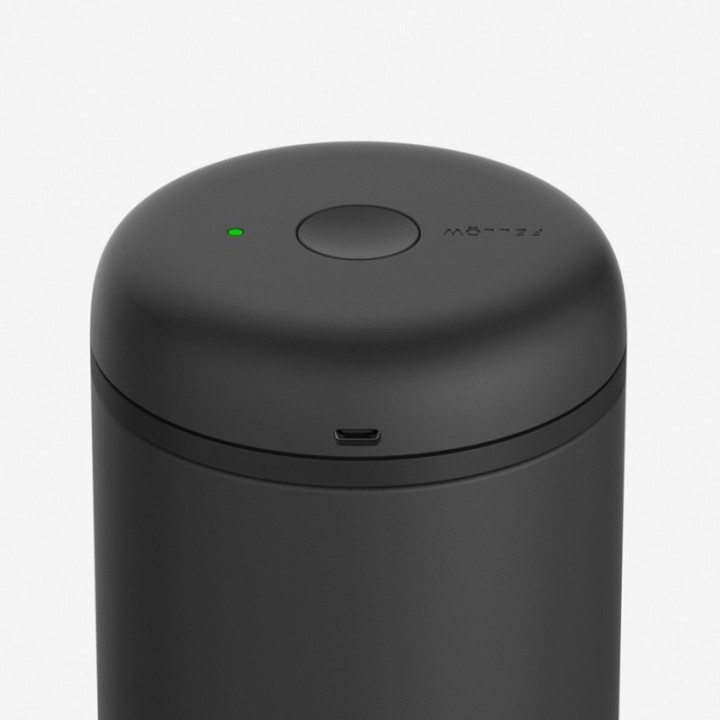 Fellow Elektrisk Atmos Vakuum Kaffebeholder Sort 0,7 L