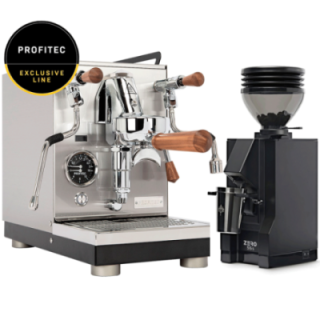 Profitec JUMP Espressomaskine - Exclusive Line Inkl. Eureka Mignon Zero 55s Mat Sort Espressokværn