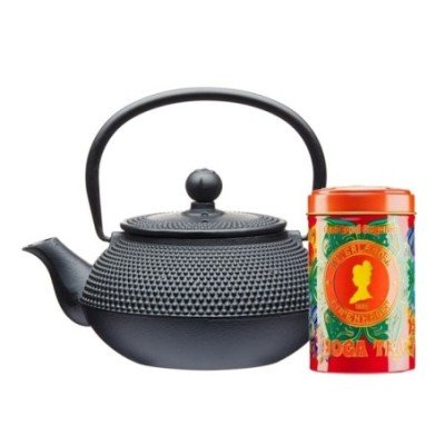 La Cafetière 0,9 L Tebrygger Sort og Østerlandsk Thehus Yoga Tea Økologisk 125g