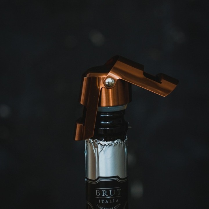 BarCraft Bronzefarvet Champagneprop