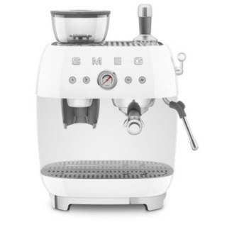 Smeg EGF03WHEU Manuel espressomaskine Inkl. Mælkekande & 1,5kg Rigtig Kaffe