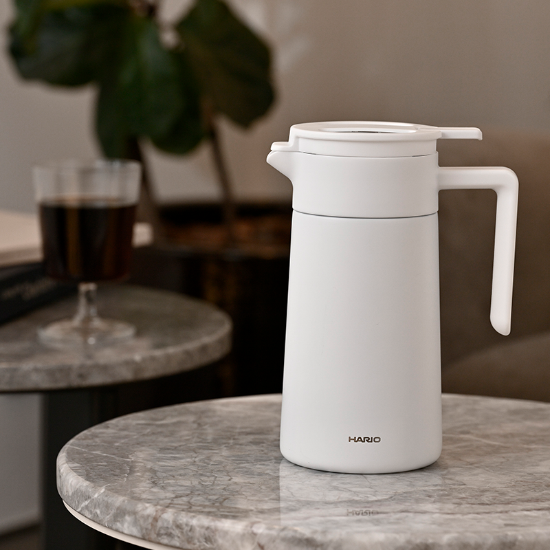 Hario termokande 600 ml Hvid