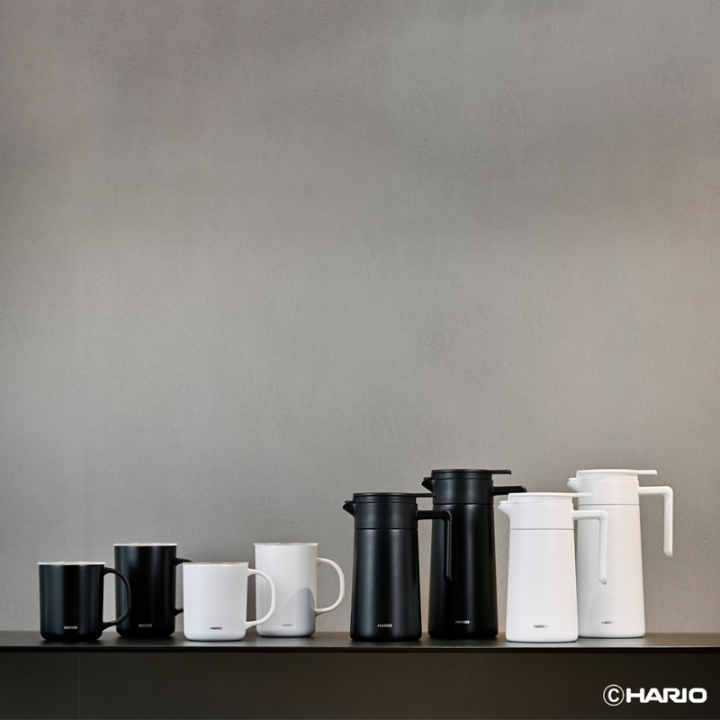 Hario termokande 800 ml Sort