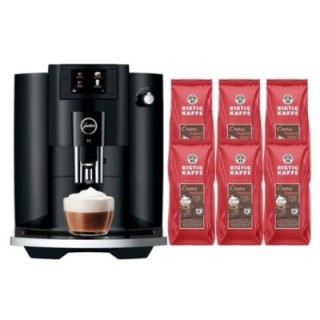 Jura E6 (EC) Piano Black Espressomaskine Inkl. Startpakke