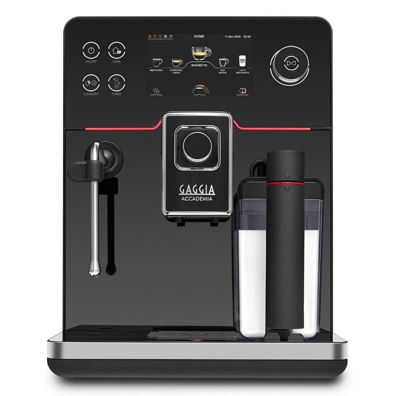 Gaggia Accademia Inkl. 0,5 L Mælkekande & 6kg Crema Intenso