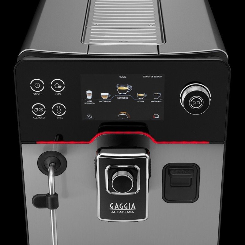 Gaggia Accademia Stål Inkl. Mælkekande 0,5L & 6kg Crema Intenso