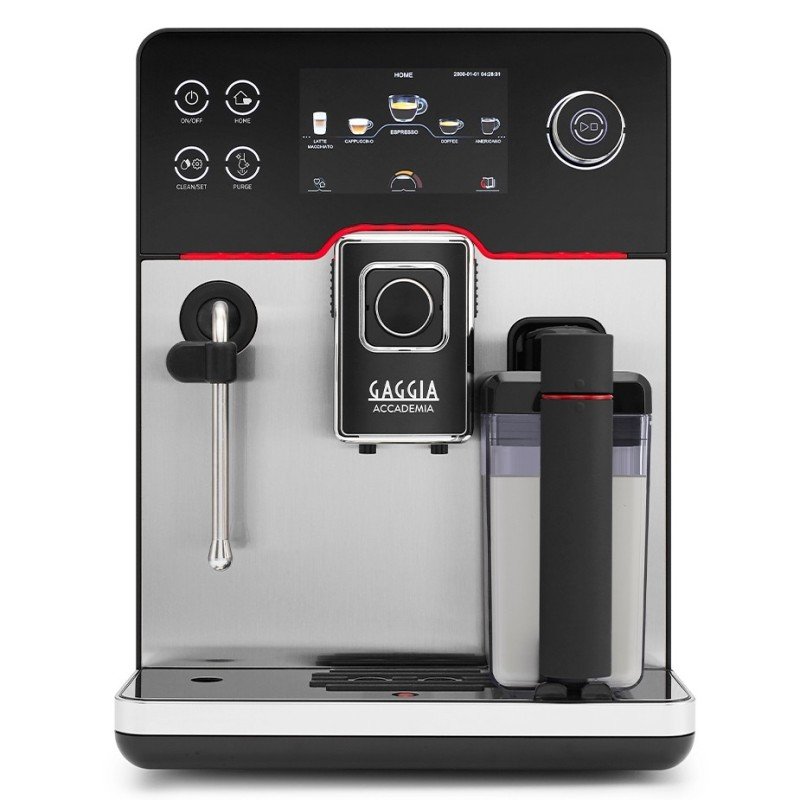 Gaggia Accademia Stål Inkl. Mælkekande 0,5L & 6kg Crema Intenso