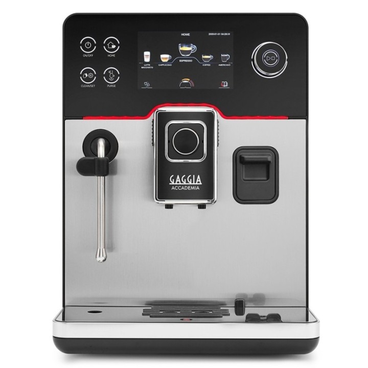 Gaggia Accademia Stål Inkl. Mælkekande 0,5L & 6kg Crema Intenso
