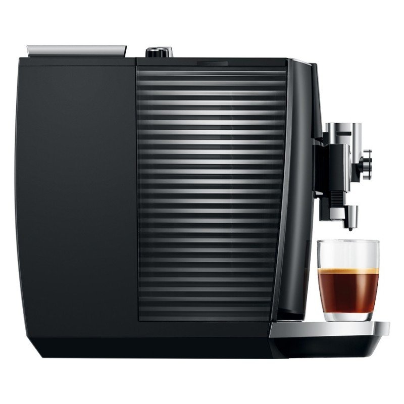 Jura J8 Twin (EA) Diamond Black Espressomaskine Inkl. Startpakke DK sprog, Inkl. Mælkebeholder, 3kg Rigtig Kaffe & Pleje