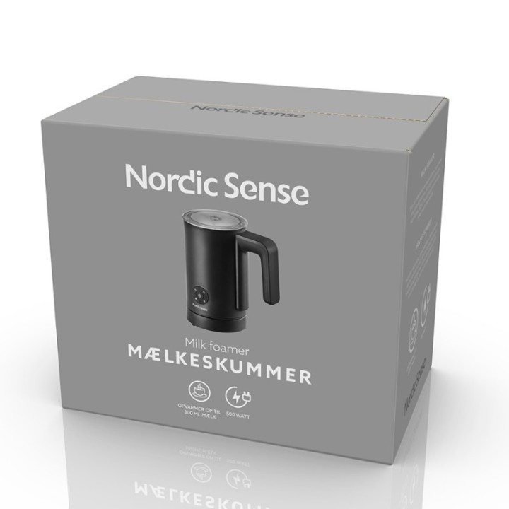 Nordic Sense Mælkeskummer Mat Sort