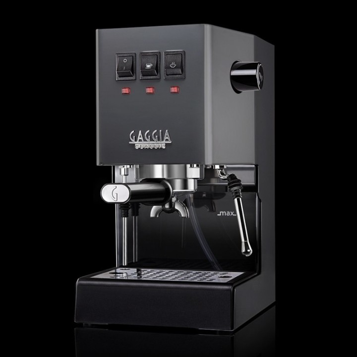 Gaggia Classic E24 Grå Espressomaskine Inkl. Baristaudstyr