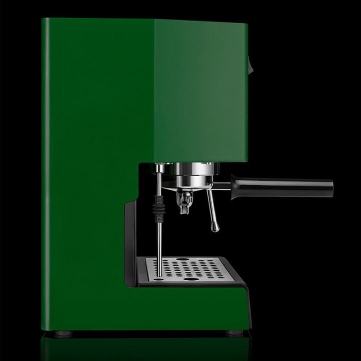 Gaggia Classic E24 Jungle Green Espressomaskine Inkl Eureka Mignon Zero 55s Mat Sort Espressokværn & Baristaudstyr