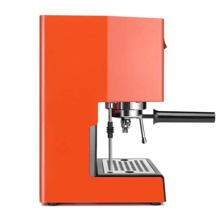 Gaggia Classic E24 Lobster Red Espressomaskine Inkl. Eureka Mignon Zero 55s Mat Sort Espressokværn & Baristaudstyr