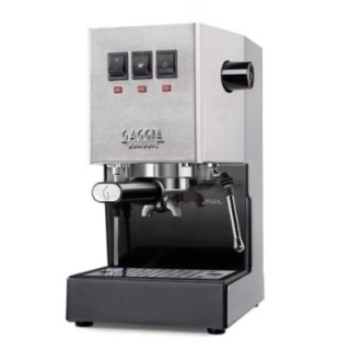 Gaggia Classic E24 Stål Espressomaskine Inkl. Baristaudstyr