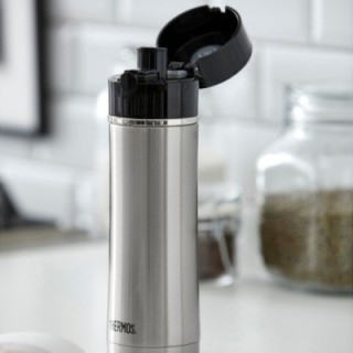 Thermos  Termoflaske Sipp Drikkeflaske 0,53 L Stål/sort