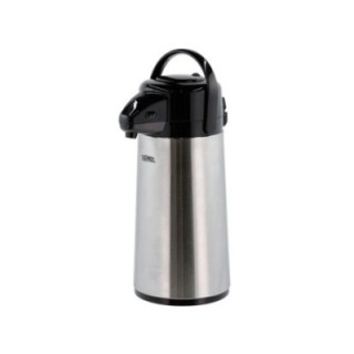 Thermos Termokande m. pumpe 1,9 L Stål/Sort