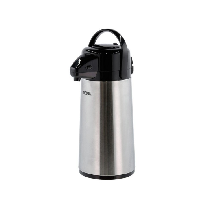 Thermos Termokande m. pumpe 1,9 L Stål/Sort