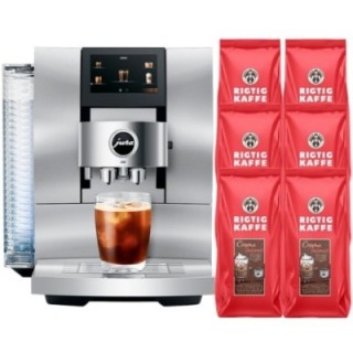 Jura Z10 (EA) Inkl. DK sprog & 6kg Crema Intenso Hele kaffebønner