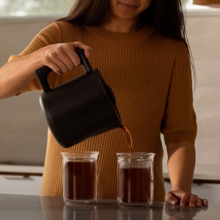 Fellow Aiden Filter Kaffemaskine Sort Inkl. Ode Elektrisk Kaffekværn