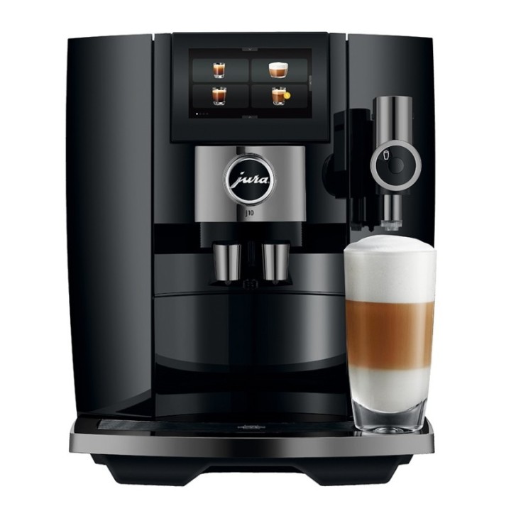 Jura J10 (EA) Piano Black Espressomaskine Inkl. Startpakke DK sprog