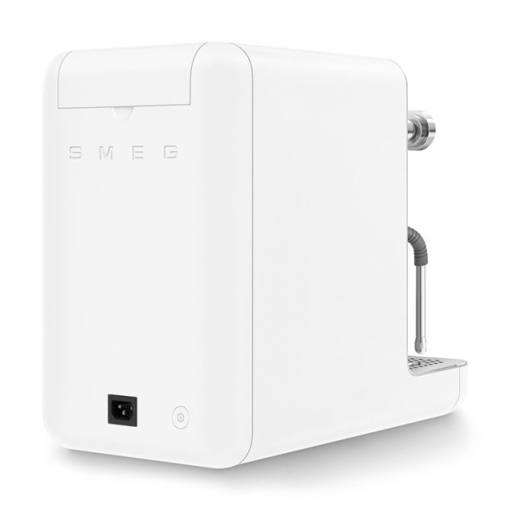 Smeg EMC02WHMEU Minipro Semiautomatisk Espressomaskine Hvid