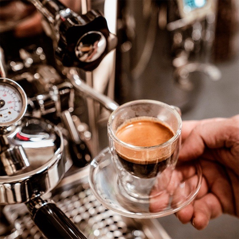 La Pavoni Espressokopper Glas 7,5 cl 6 Stk LPACUPGL01