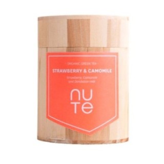 NUTE Strawberry & Camomile Økologisk 100 g Te