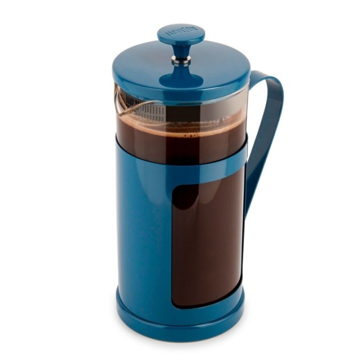 La Cafetière Monaco 8 Kop. Stempelkande Marineblå