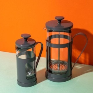 La Cafetière Monaco 3 Kop. Stempelkande Grå