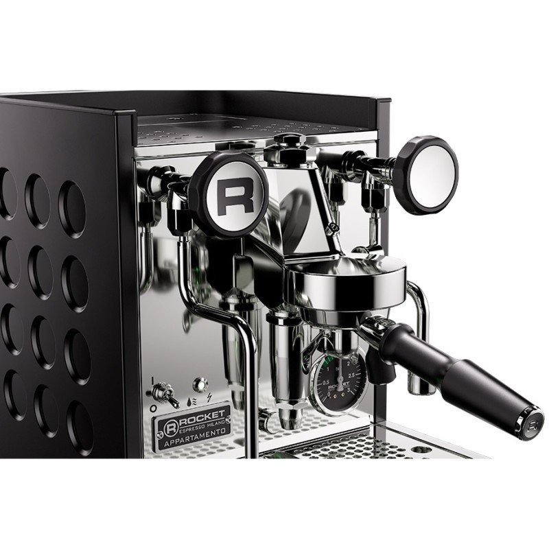 Rocket Appartamento TCA Sort/Sort Espressomaskine