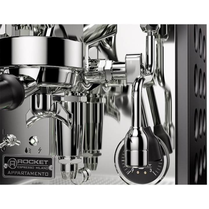 Rocket Appartamento TCA Sort/Kobber Espressomaskine