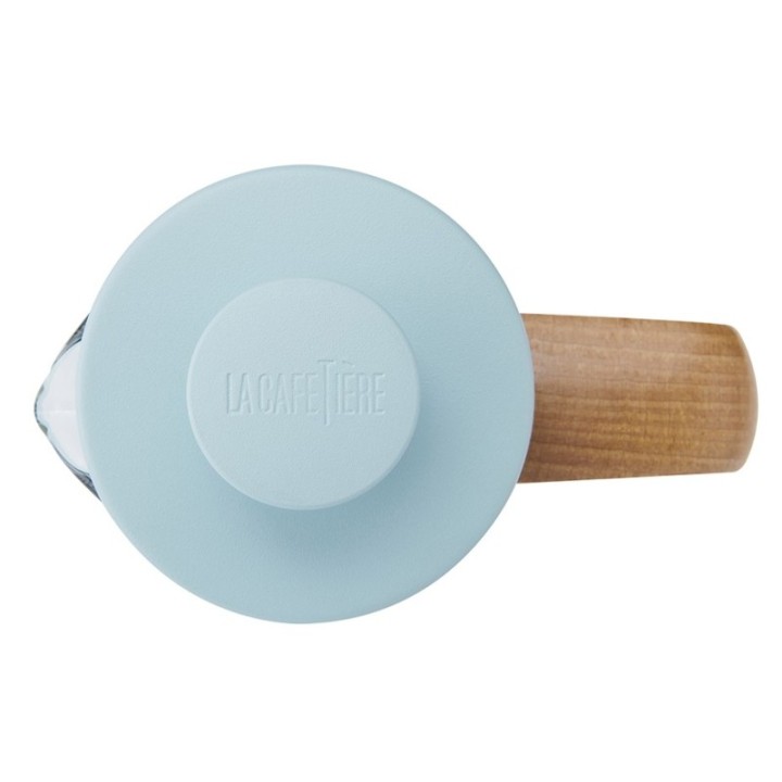 La Cafetière Pisa 3 Kop. Stempelkande Himmelblå