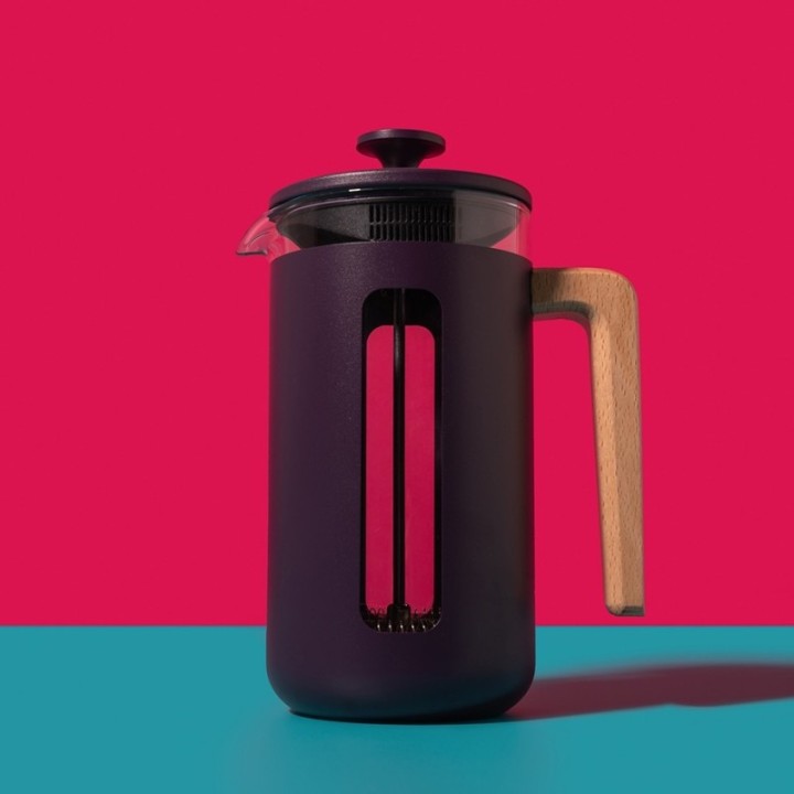 La Cafetière Pisa 3 Kop. Stempelkande Lilla