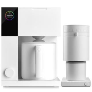 Fellow Aiden Filter Kaffemaskine Hvid Inkl. Fellow Opus Espressokværn Hvid