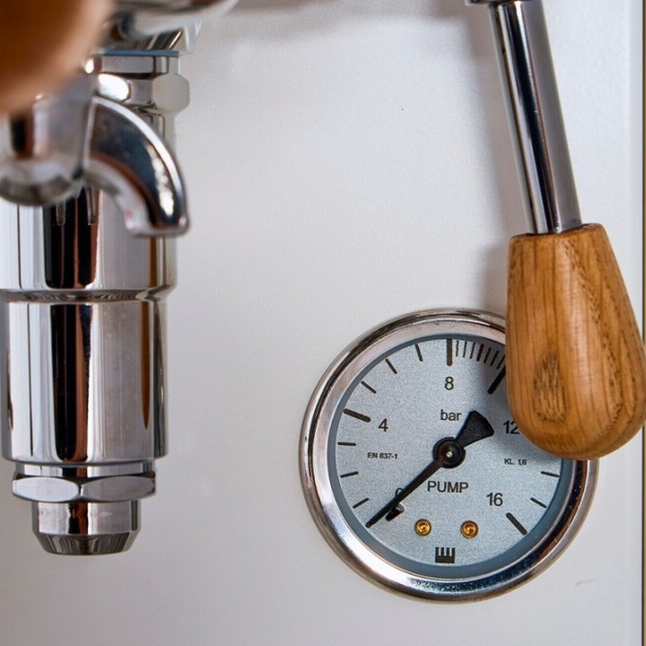 La Pavoni Mini Cellini LPSMCW01EU Inkl. Prosumer Chrome LPGGRI01EU kværn