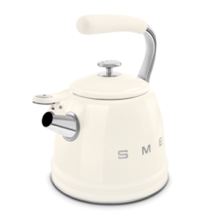 Smeg WKF01CR Fløjtekedel 2,3 L Creme