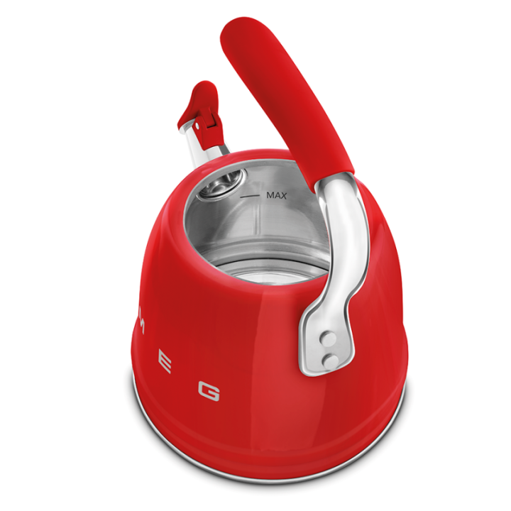 Smeg WKF01RD Fløjtekedel 2,3 L Rød