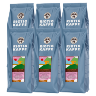 Rigtig Kaffe Gold Crema 3kg Hele kaffebønner