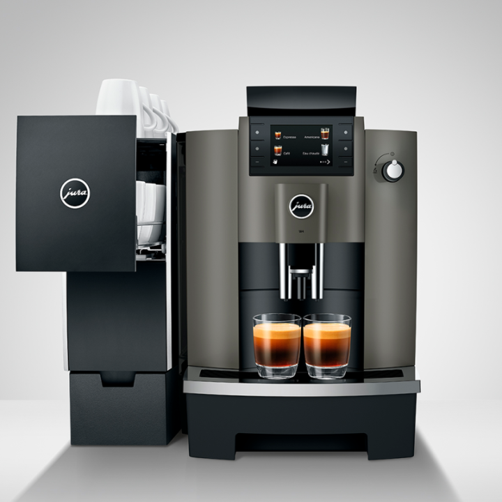 Jura W4 (EA) Dark Inox Inkl. Startpakke - Espressomaskine til erhverv