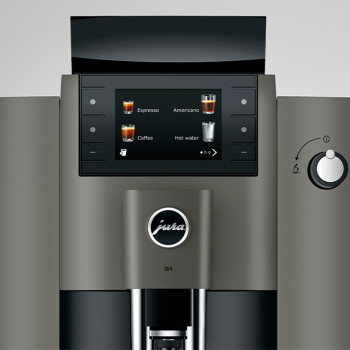 Jura W4 (EA) Dark Inox Inkl. Startpakke - Espressomaskine til erhverv