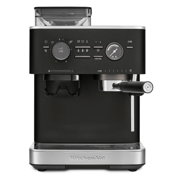 KitchenAid Semiautomatisk Espressomaskine Inkl. Kværn Cast Iron Black