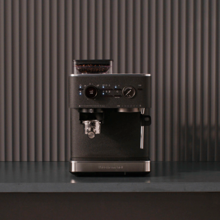 KitchenAid Semiautomatisk Espressomaskine Inkl. Kværn Cast Iron Black