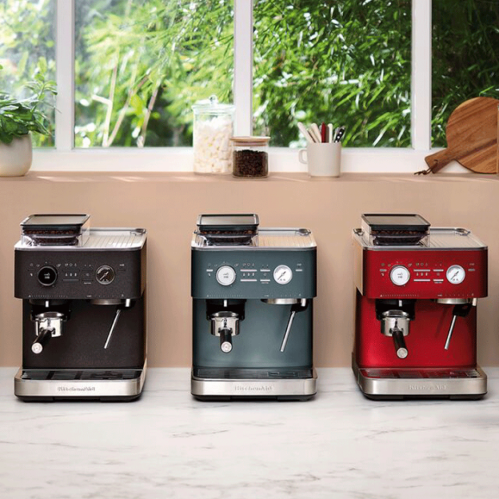 KitchenAid Semiautomatisk Espressomaskine Inkl. Kværn Cast Iron Black