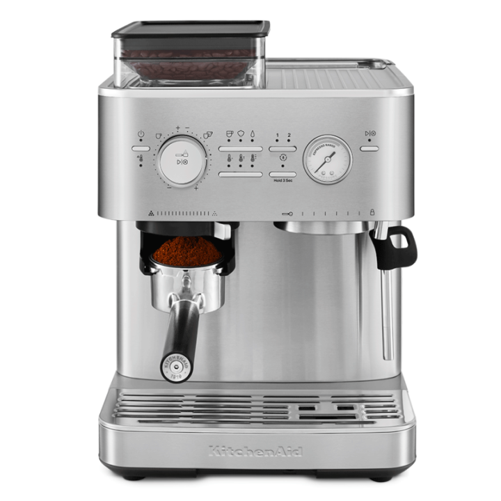 KitchenAid Semiautomatisk Espressomaskine Inkl. Kværn Rustfri Stål