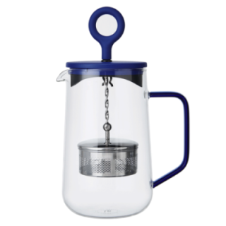 La Cafetière Gyro Spinfuser 1,25 L Tebrygger Blå/Glas
